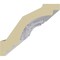 Ekena Millwork 2 1/2"H x 2 7/8"P x 3 7/8"F x 94 1/2"L Quentin Crown Moulding MLD02X02X03QU - alternate 2